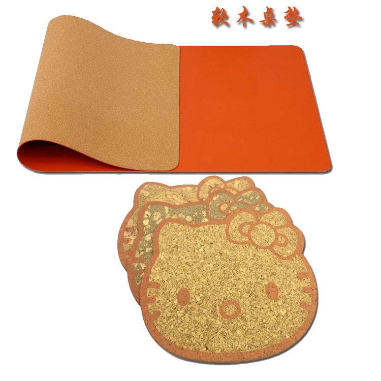 皮革+軟木超大桌墊，支持來圖定制