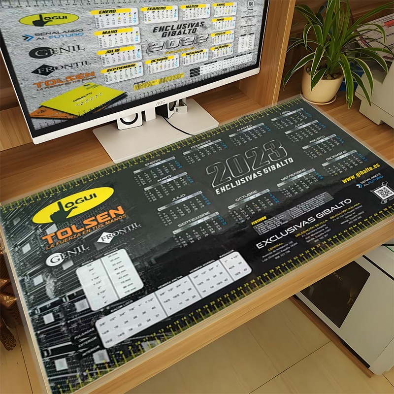 透明PVC桌墊真的絕了！醫(yī)用級質(zhì)感 日歷功能，誰用誰知道？